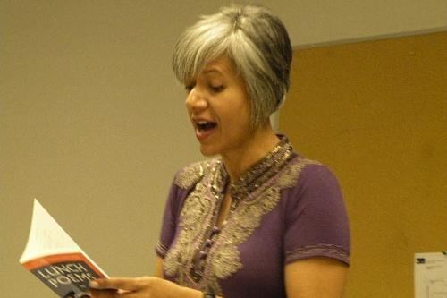 Renée Sarojini Saklikar Vancouver poet Renee Sarojini Saklikar reads at Carbon Talks