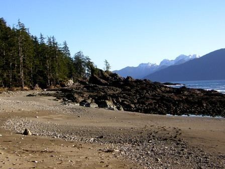 Rennell Sound Queen Charlotte Islands Forest District Ministry of Forests and