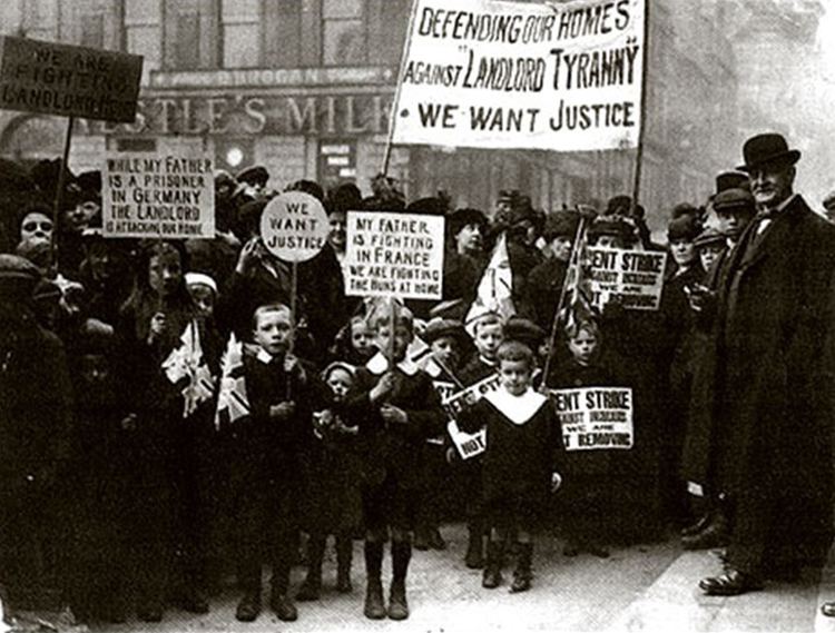 Rent strike 1915 Glasgow Rent Strike how workers fought and won over housing rs21