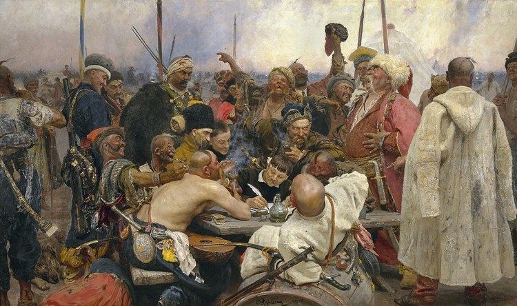 Reply of the Zaporozhian Cossacks httpsuploadwikimediaorgwikipediacommonsthu