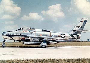 Republic F-84 Thunderjet Republic F84F Thunderstreak Wikipedia