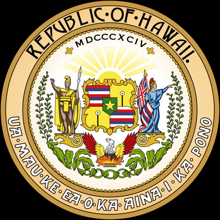Republic of Hawaii FileSeal of the Republic of Hawaiisvg Wikimedia Commons