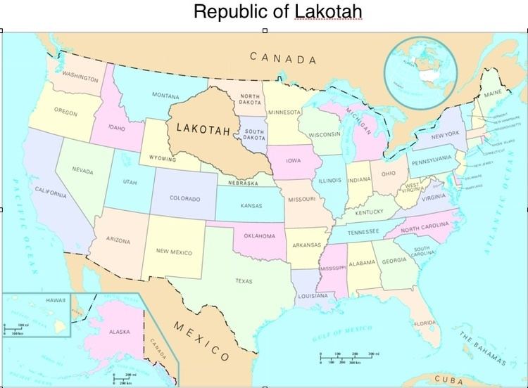 Republic of Lakotah proposal The Republic of Lakotah The Alaskan Independence Party and the