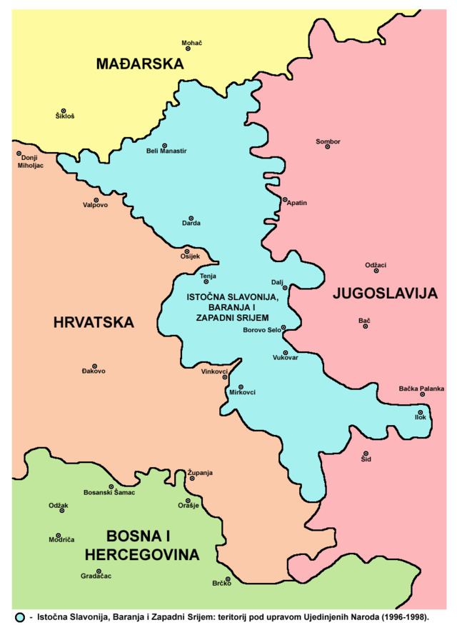 Republic of Serbian Krajina SAO Eastern Slavonia Baranja and Western Syrmia Wikiwand