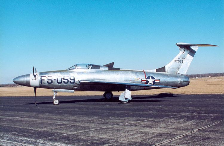 Republic XF-84H Republic XF84H Thunderscreech Experimental Fighter Aircraft Image