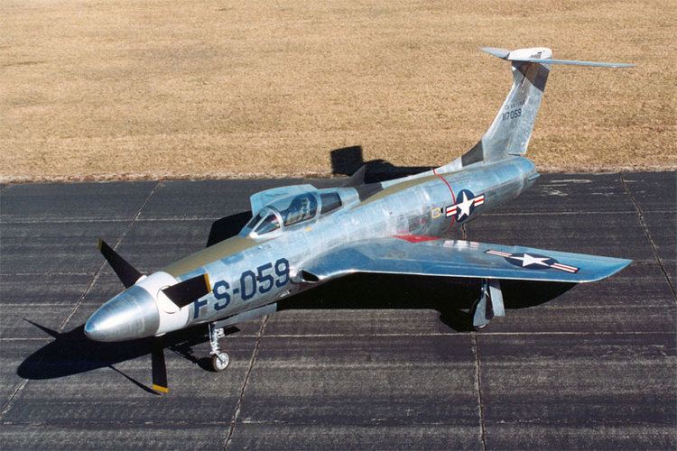 Republic XF-84H Republic XF84H Thunderscreech Experimental Fighter Aircraft