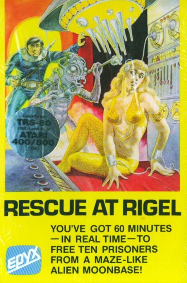 Rescue at Rigel Atari 400 800 XL XE Starquest Rescue at Rigel scans dump