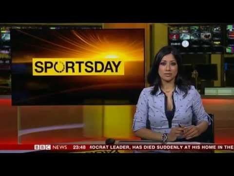 Reshmin Chowdhury Reshmin Choudry BBC News Sports Presenter 2615 YouTube