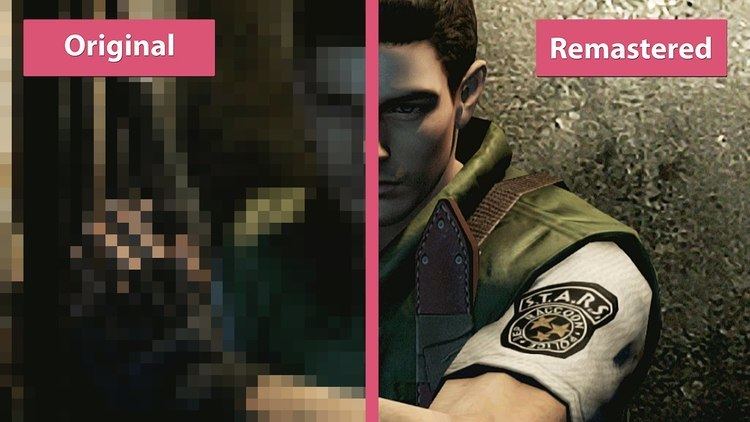 Resident Evil (2002 video game) Resident Evil HD Remaster PC 2015 vs Original 2002 Graphics