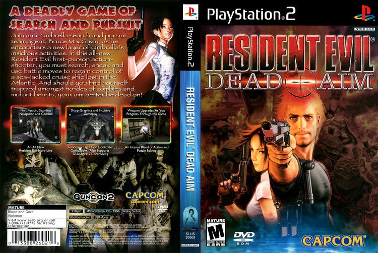 Resident Evil: Dead Aim wwwtheisozonecomimagescoverps2569jpg