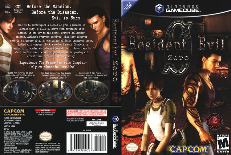 Resident Evil Zero theisozonecomimagescovergc262jpg