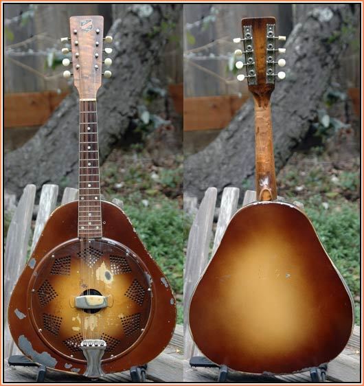 Resonator mandolin