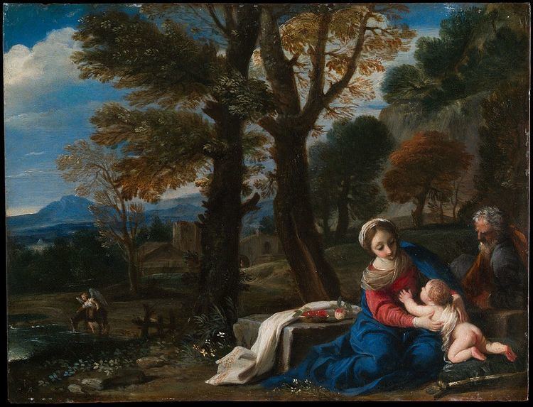 Rest on the Flight into Egypt (Mola)