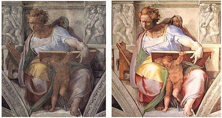 Restoration of the Sistine Chapel frescoes Restoration of the Sistine Chapel frescoes