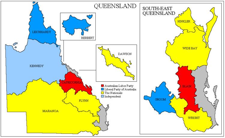 Results of the Australian federal election, 2010 (Queensland)