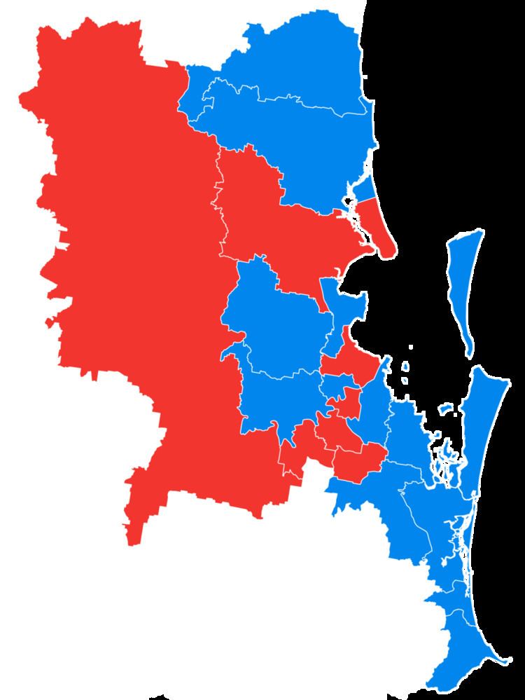 Results of the Australian federal election, 2016 (Queensland)