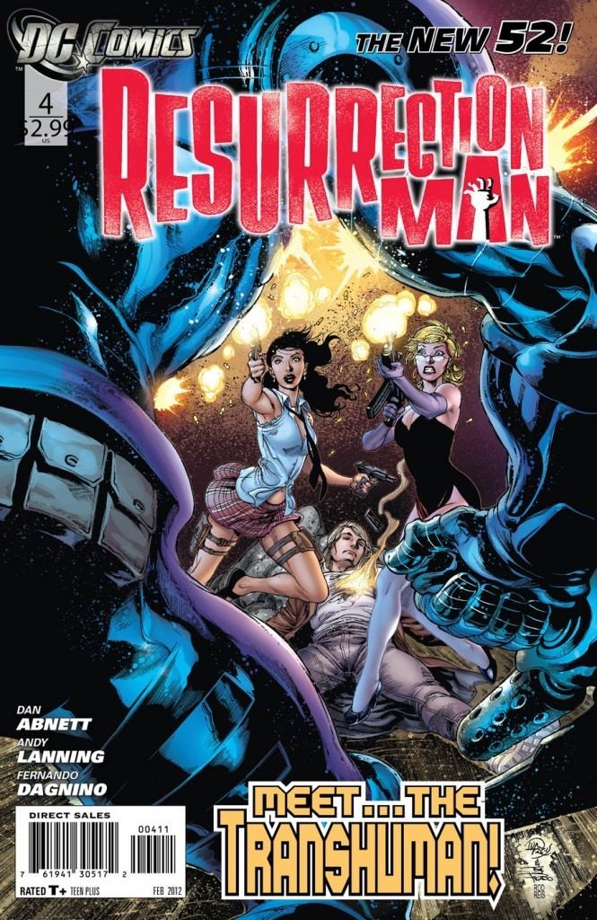 Resurrection Man (comics) RESURRECTION MAN 4 Review of the New 52 Comics Grinder
