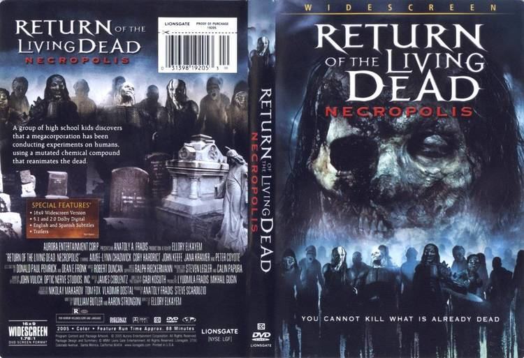 Return of the Living Dead: Necropolis Return of the Living Dead Necropolis DVD Cover Zombies Wallpaper