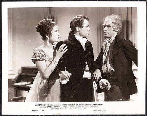 Return of the Scarlet Pimpernel Return of the Scarlet Pimpernel 1937 Flickers in TimeFlickers