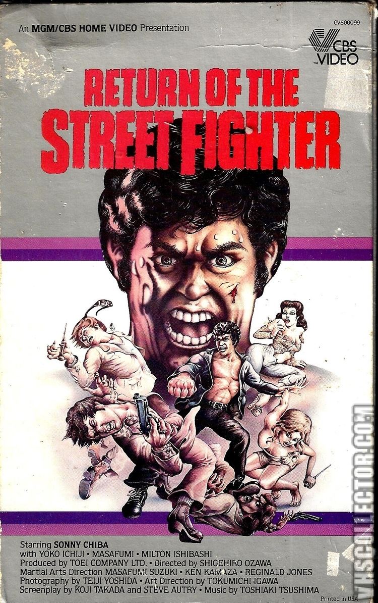 Return of the Street Fighter Return of the Street Fighter VHSCollectorcom Your Analog