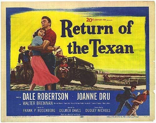 Return of the Texan Return Of The Texan movie posters at movie poster warehouse