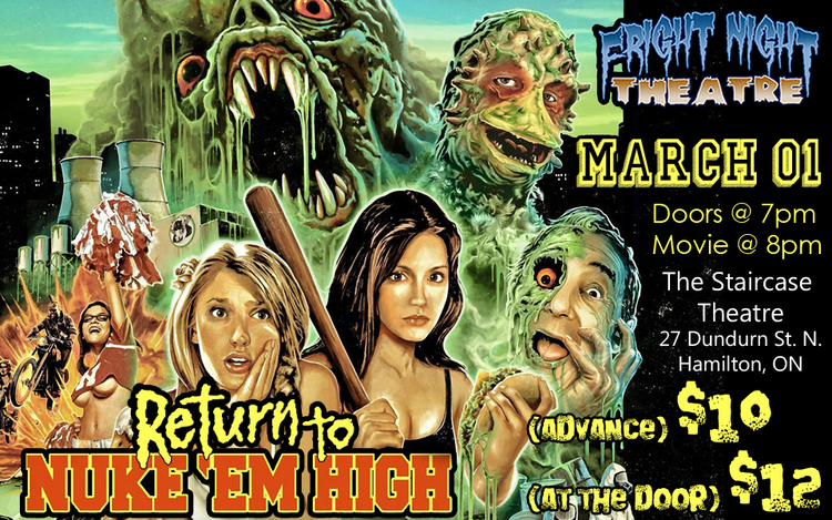 Return to Nuke 'Em High Volume 1 Fright Night Theatre Film Festival Return to Nuke 39Em High Vol 1