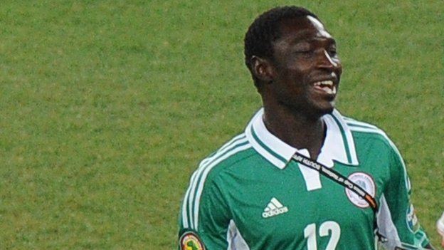 Reuben Gabriel BBC Sport Nigeria midfielder Reuben Gabriel relieved to