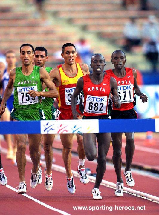 Reuben Kosgei Reuben KOSGEI Olympic World steeplechase Champion Kenya
