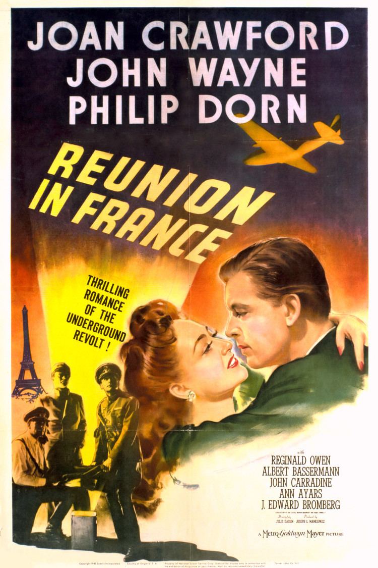 Reunion in France wwwgstaticcomtvthumbmovieposters4759p4759p