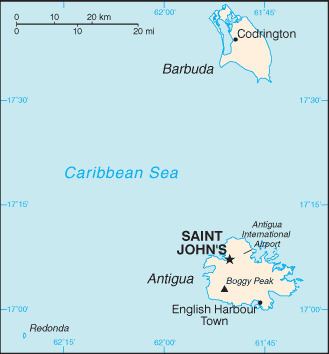 Revenue stamps of Antigua