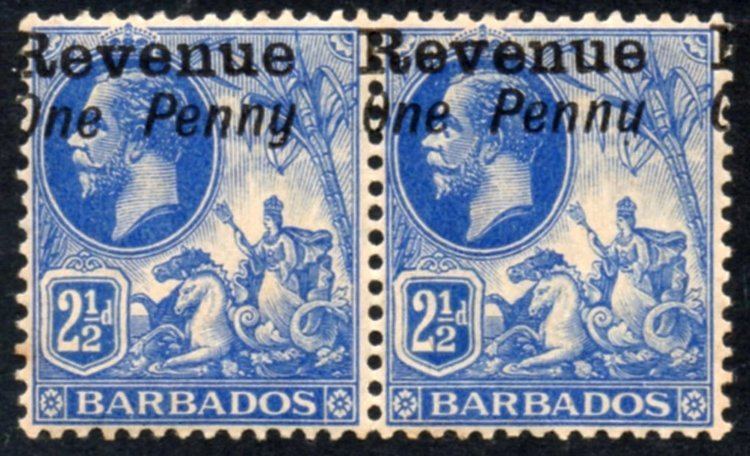 Revenue stamps of Barbados