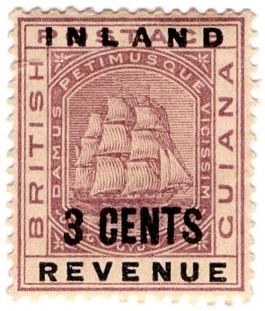 Revenue stamps of British Guiana and Guyana