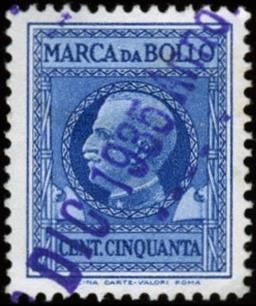 Revenue stamps of Italy