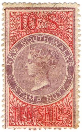 Revenue stamps of New South Wales