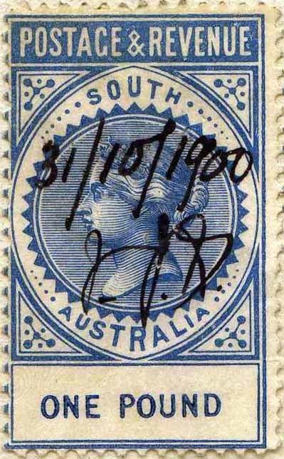 Revenue stamps of South Australia