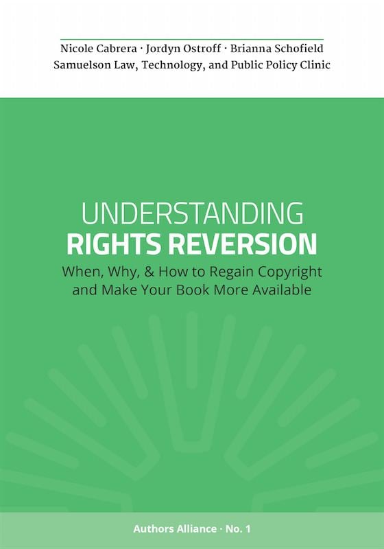 Reversion (law) authorsallianceorgwpcontentuploads201504Rev