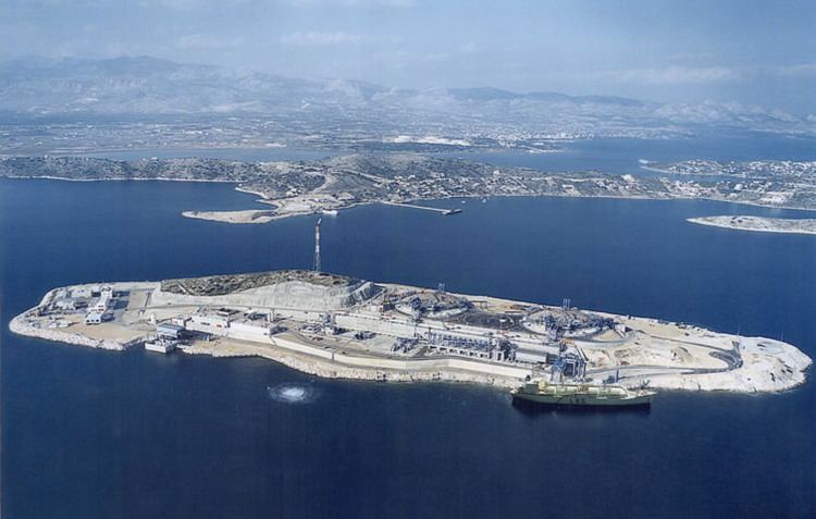 Revithoussa LNG Terminal Revithoussa LNG station in Greece
