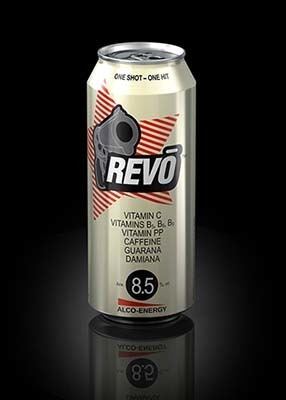 Revo (drink) REVO alcoenergy drink
