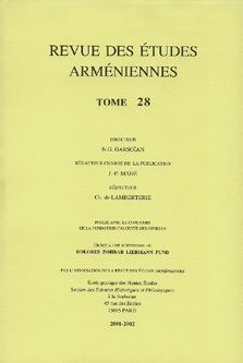 Revue des Études Arméniennes