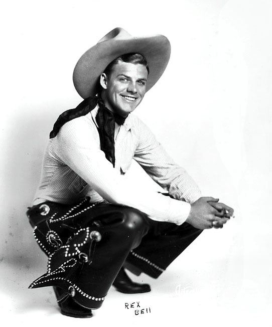 Rex Bell A drifting cowboy Reel Cowboys of the Santa Susanas Rex Bell