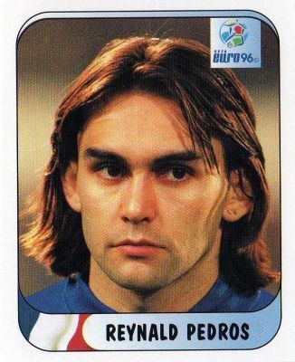 Reynald Pedros FRANCE Reynald Pedros 156 MERLIN UEFA Euro 96 England