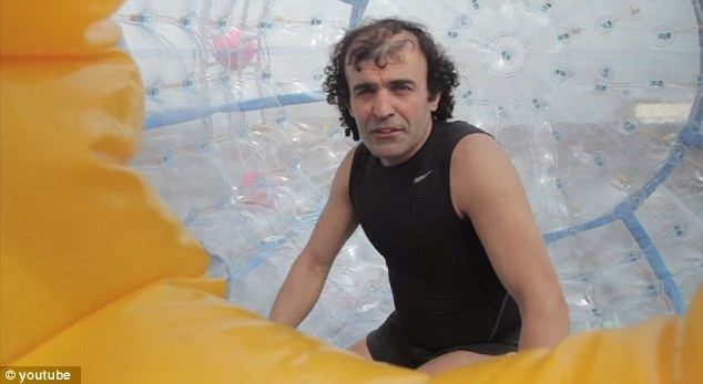 Reza Baluchi Reza Baluchi rescued by Coast Guard is upset his plastic ball wasn39t