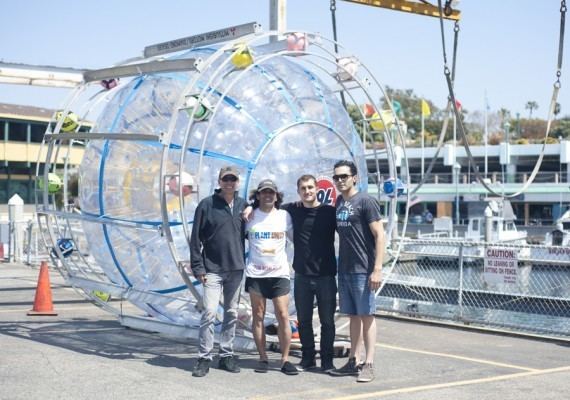 Reza Baluchi Oceangoing bubble39s voyage cut short