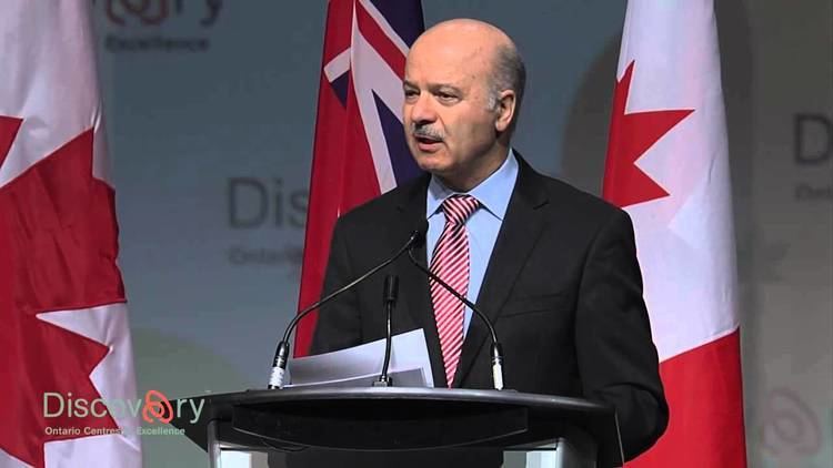 Reza Moridi Discovery 13 Remarks from The Honourable Reza Moridi Ontario