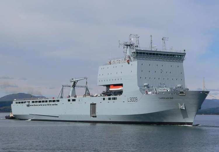 RFA Cardigan Bay (L3009) RFA CARDIGAN BAY L3009 IMO 9240782 ShipSpottingcom Ship