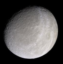 Rhea (moon) solarsystemnasagovimagescontentrheaPIA06578