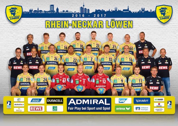 Rhein-Neckar Löwen Team RheinNeckar Lwen DKB HandballBundesliga
