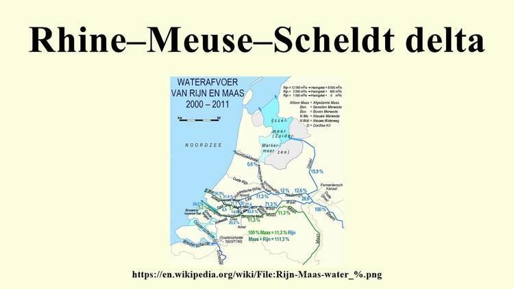 Rhine–Meuse–Scheldt delta RhineMeuseScheldt delta YouTube
