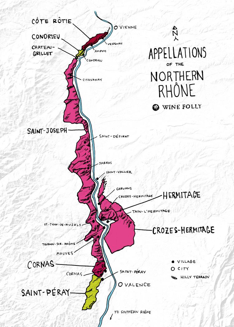 Rhône wine Northern Rhne Wine The Land of French Syrah