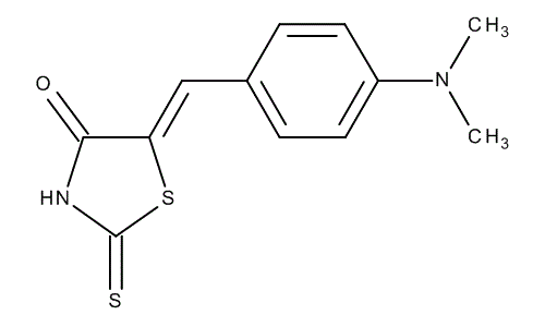 Rhodanine 54Dimethylaminobenzylidenerhodanine CAS 536174 103059